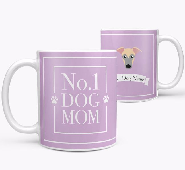 Personalised 'No.1 Mom' Mug from your {breedFullName}